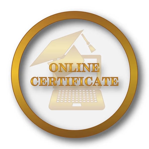 Online Certificate Logo